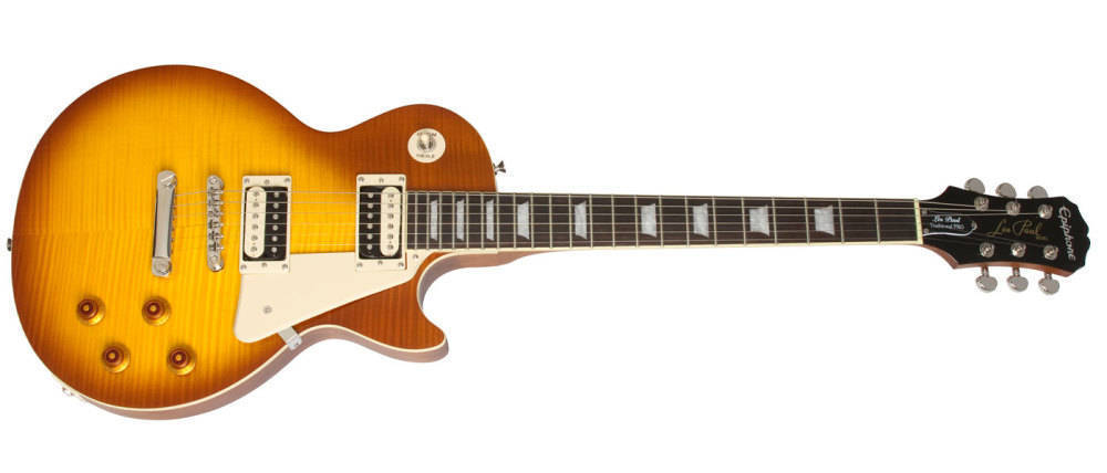 Epiphone レスポールトラディショナル PRO HCS Epiphone Les Paul Traditional Pro - Satin Honey | Long & McQuade