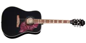Epiphone - Hummingbird Pro Acoustic\/Electric Guitar - Ebony