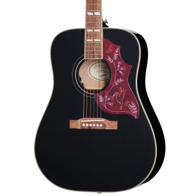 Hummingbird Pro Acoustic/Electric Guitar - Ebony