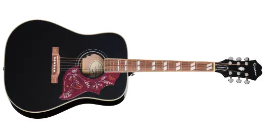 Hummingbird Pro Acoustic/Electric Guitar - Ebony