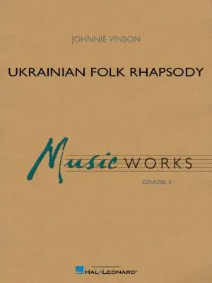 Hal Leonard - Ukrainian Folk Rhapsody - Vinson - Concert Band - Gr. 3