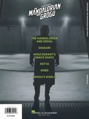 Star Wars: The Mandalorian and Grogu - Goransson - Piano - Book