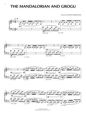 Star Wars: The Mandalorian and Grogu - Goransson - Piano - Book