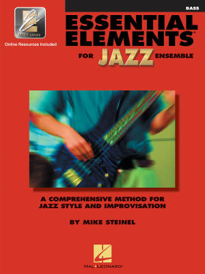 Hal Leonard - Essential Elements for Jazz Ensemble - Steinel - Bass - Book/Media Online