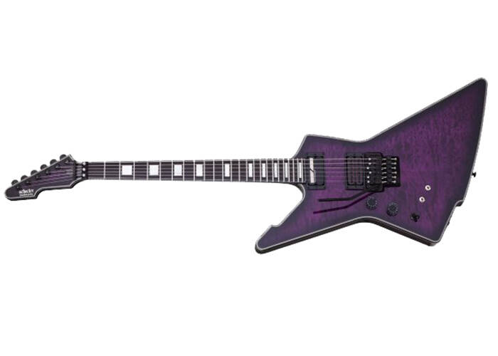 E-1 FR S Electric Guitar - Trans Purple Burst (Left Handed)