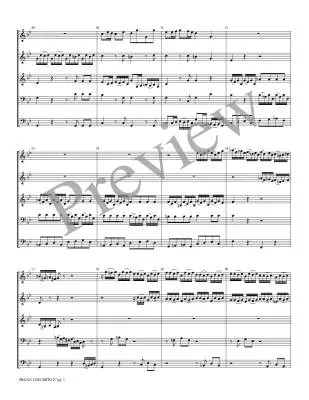 Organ Concerto IV BWV 595 - Bach/Marlatt - Brass Quintet