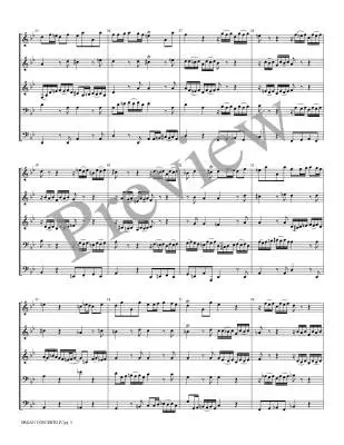 Organ Concerto IV BWV 595 - Bach/Marlatt - Brass Quintet