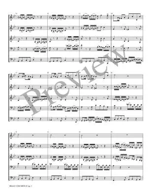 Organ Concerto IV BWV 595 - Bach/Marlatt - Brass Quintet