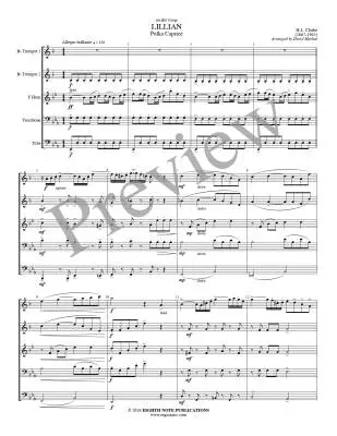 Lillian: Polka Caprice - Clarke/Marlatt - Brass Quintet