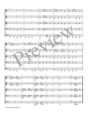 The Call of the Summit - Marlatt - Brass Quintet