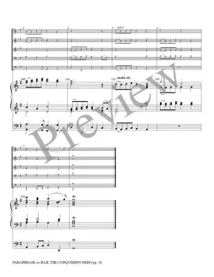 Paraphrase on Hail the Conquering Hero - Guilmant/Marlatt - Brass Quintet