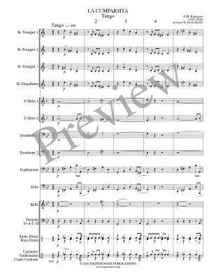 La Cumparsita - Rodriguez/Marlatt - Brass Choir