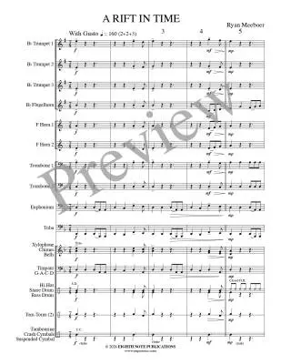 Rift in Time - Meeboer - Brass Choir