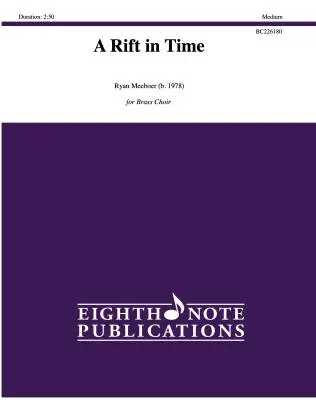 Eighth Note Publications - Rift in Time - Meeboer - Brass Choir