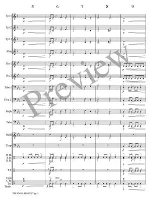 The Final Descent - Meeboer - Brass Choir