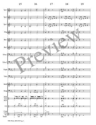 The Final Descent - Meeboer - Brass Choir