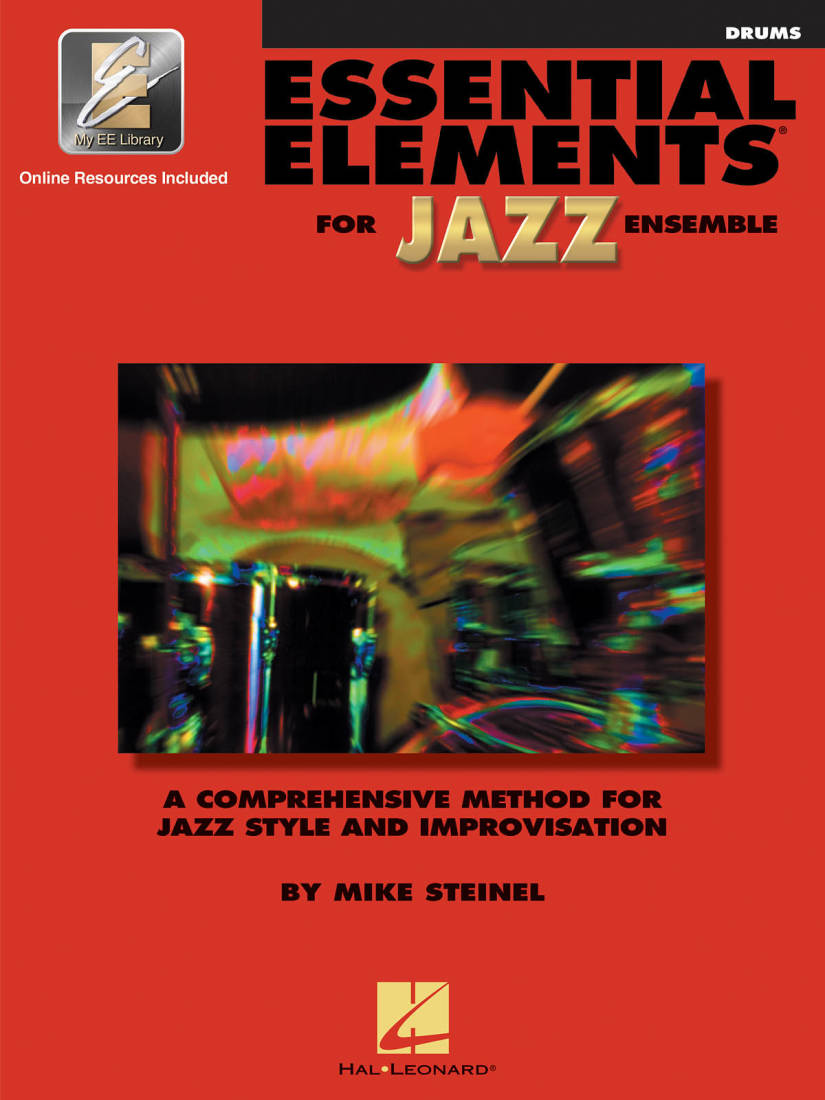 Essential Elements for Jazz Ensemble - Steinel - Drums - Book/Media Online