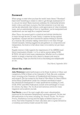 Music Theory: The Essential Guide - Winterson/Harrison - Book