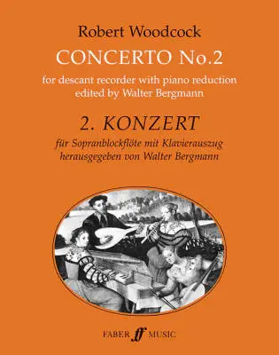 Faber Music - Concerto No. 2 - Woodcock - Recorder - Book
