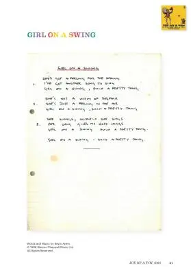 Shooting at the Moon: Lyrics Book - Ayers