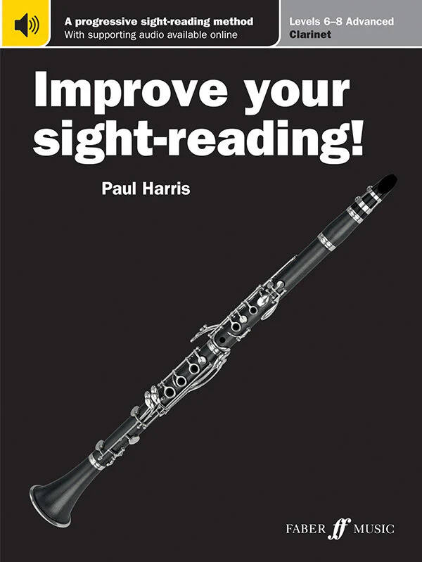 Improve Your Sight-Reading! Levels 6-8 - Harris - Clarinet - Book/Audio Online