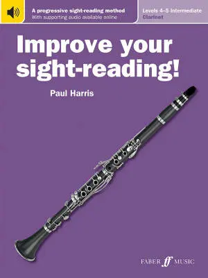 Faber Music - Improve Your Sight-Reading! Levels 4-5 - Harris - Clarinet - Book/Audio Online