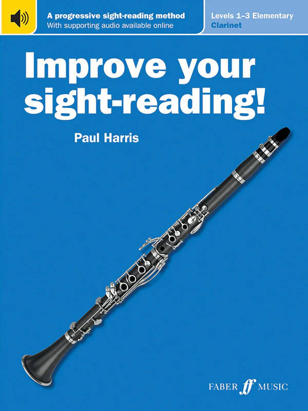 Improve Your Sight-Reading! Levels 1-3 - Harris - Clarinet - Book/Audio Online