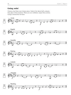 Improve Your Sight-Reading! Levels 1-3 - Harris - Clarinet - Book/Audio Online