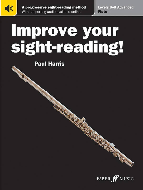 Improve Your Sight-Reading! Levels 6-8 - Harris - Flute - Book/Audio Online