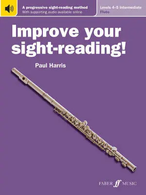 Faber Music - Improve Your Sight-Reading! Levels 4-5 - Harris - Flute - Book/Audio Online