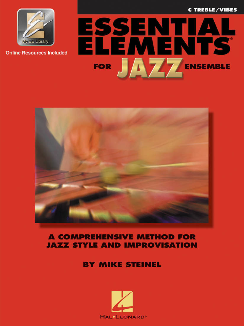 Essential Elements for Jazz Ensemble - Steinel - C Treble/Vibes - Book/Media Online