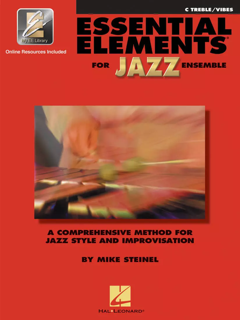 Essential Elements for Jazz Ensemble - Steinel - C Treble/Vibes - Book/Media Online