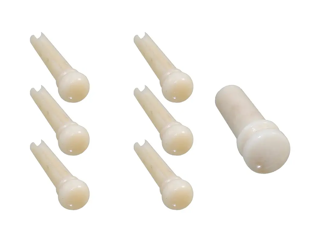Camel Bone Bridge Pin Set (6) No Dot