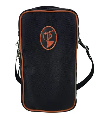 Marcus Bonna Cases - Single Oboe Case - Black Nylon with Orange Trim