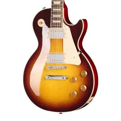 Les Paul Standard 50s Plain Top Electric Guitar with Hardshell Case - Iced Tea