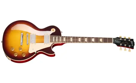 Gibson - Les Paul Standard 50s Plain Top Electric Guitar with Hardshell Case - Iced Tea