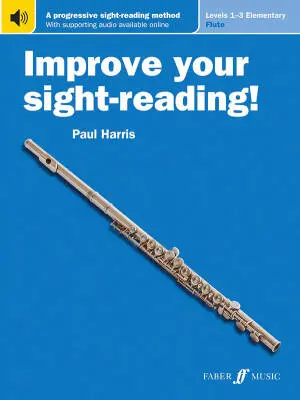 Faber Music - Improve Your Sight-Reading! Levels 1-3 - Harris - Flute - Book/Audio Online
