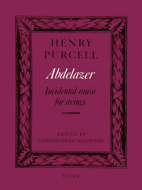 Abdelazer - Purcell - Score - String Quartet