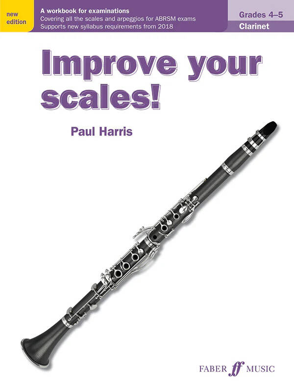Improve Your Scales! Grades 4-5 - Harris - Clarinet - Book