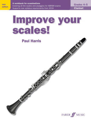 Improve Your Scales! Grades 4-5 - Harris - Clarinet - Book