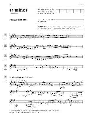 Improve Your Scales! Grades 4-5 - Harris - Clarinet - Book