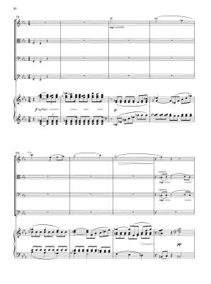 Piano Quintet in C Minor - Williams - Score and Parts