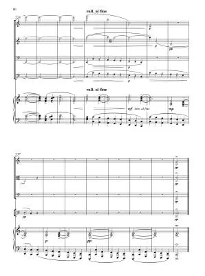 Piano Quintet in C Minor - Williams - Score and Parts