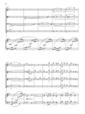 Piano Quintet in C Minor - Williams - Score and Parts