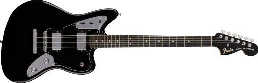 Fender - Limited Edition Player Fusion Jaguar Baritone Special, Ebony Fingerboard - Black