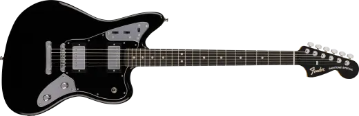 Fender - Limited Edition Player Fusion Jaguar Baritone Special, Ebony Fingerboard - Black