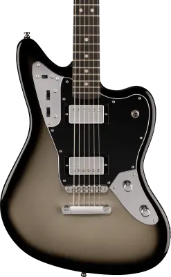 Limited Edition Player Fusion Jaguar Baritone Special, Ebony Fingerboard - Silverburst
