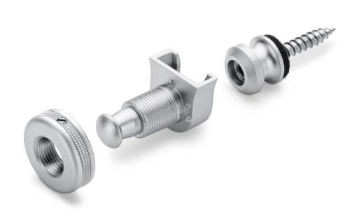 S-Lock Strap Locks - Satin Chrome