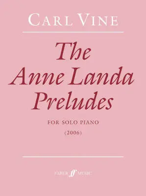 Faber Music - The Anne Landa Preludes - Vine - Piano - Book