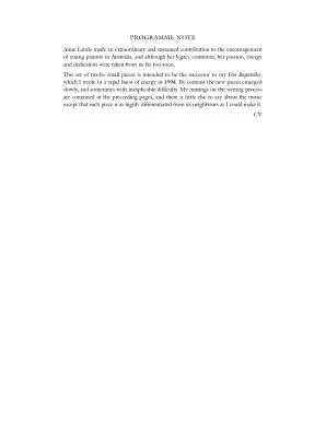 The Anne Landa Preludes - Vine - Piano - Book